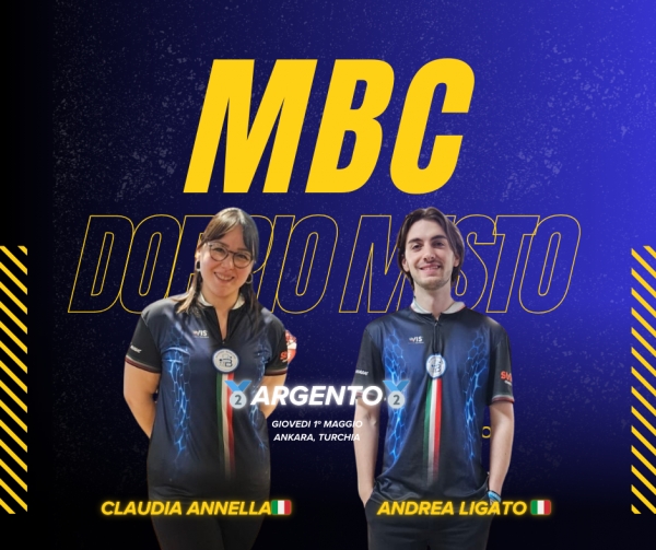 MBC 2025 – Argento per l’Italia nel Doppio Misto