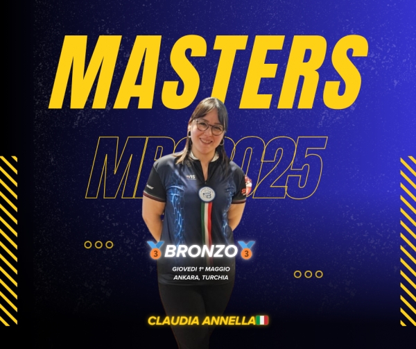 MBC 2025 - Claudia Annella Bronzo nel Masters Femminile